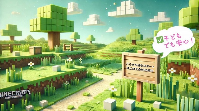 今回紹介するのは、“最初の一歩にぴったりな安心MOD”