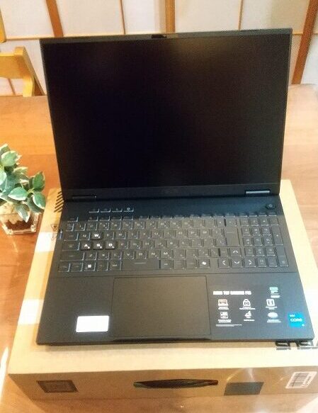 ASUS TUF Gaming F16のスペック（検証環境）