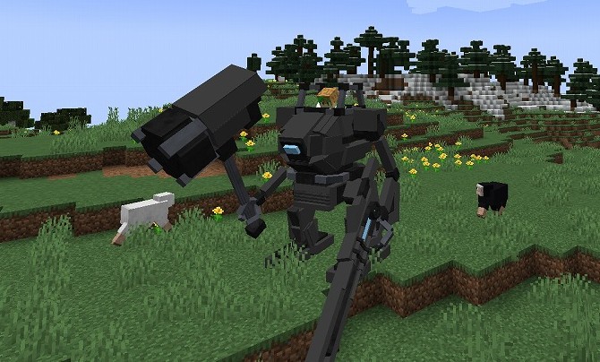 Pomkots Mechs Extension Packで巨大ロボットを作成